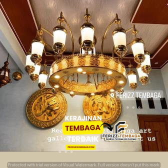lampu gantung masjid tembaga (12)