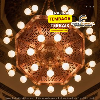 lampu masjid maroko tembaga (4)